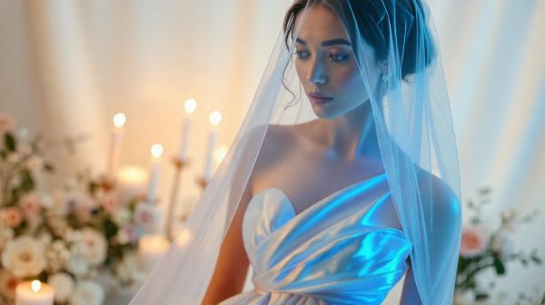 Découvrez 5 robes bleu électrique satinées idéales pour mariage